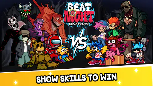Beat Shooter Night: Rap Battle screenshot