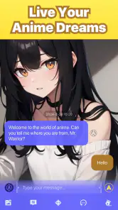 Bella: Anime Characters Chat screenshot