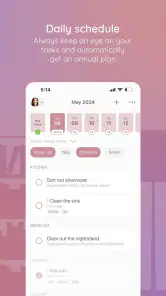 BeTidy: Home Cleaning Schedule screenshot
