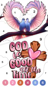 Bible Color - Color By Number screenshot