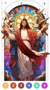 Bible Color - Color By Number screenshot