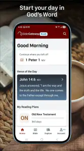 Bible Gateway screenshot