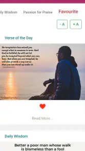 Bible NIV - Audio Bible App screenshot