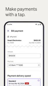 BILL AP & AR Business Payments screenshot