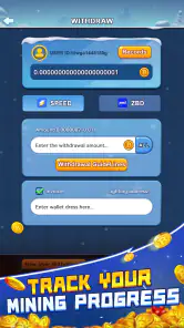 Bitcoin Miner -Frozen Treasure screenshot