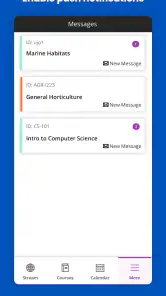 Blackboard screenshot