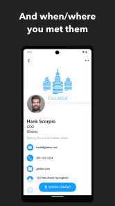 Blinq: Digital Business Card screenshot