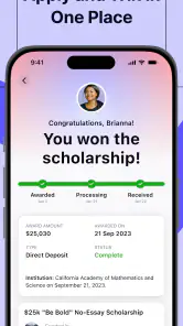 Bold.org: Scholarships screenshot