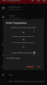 Bolt for Tesla - Tasker Plugin screenshot