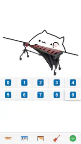 Bongo Cat: Musical Instruments screenshot