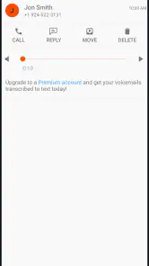 Boost Visual Voicemail screenshot