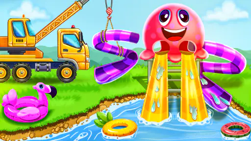Build a House - Truck Games screenshot