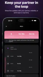 Bump Pulse: Contraction Timer screenshot