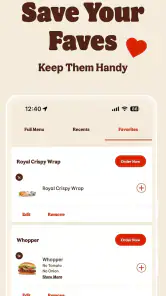 BURGER KING® App screenshot