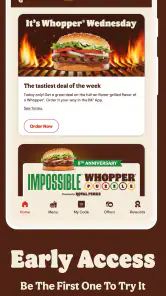 BURGER KING® App screenshot