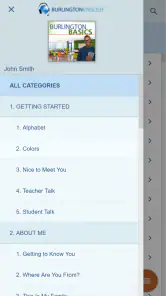 BurlingtonEnglish screenshot