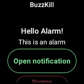 BuzzKill Notification Manager screenshot