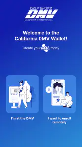 CA DMV Wallet screenshot