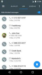 Calls Blacklist PRO - Blocker screenshot