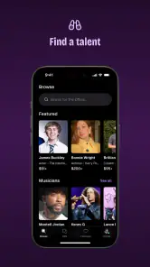 Cameo - Personal celeb videos screenshot