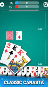 Canasta Card Game screenshot