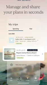 Capital One Travel screenshot