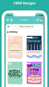CardSnacks: ecards, gift cards screenshot