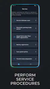 Carista OBD2 screenshot
