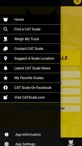 CAT Scale Locator screenshot