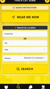 CAT Scale Locator screenshot