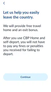 CBP Home screenshot