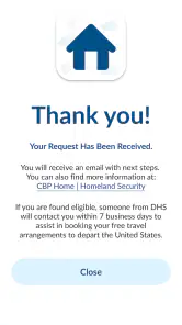 CBP Home screenshot