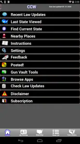 CCW – Concealed Carry 50 State App - Reviewed
