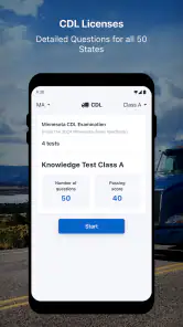 CDL Practice Written Test screenshot
