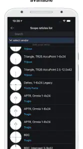 Chairgun Elite Ballistic Tool screenshot