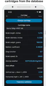 Chairgun Elite Ballistic Tool screenshot