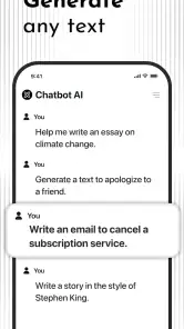 Chatbot AI - Search Assistant screenshot