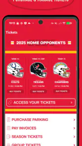 Chiefs Mobile screenshot