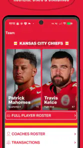 Chiefs Mobile screenshot