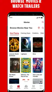 Cinemark Theatres screenshot