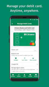 Citizens Bank Mobile Banking screenshot