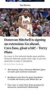 cleveland.com screenshot