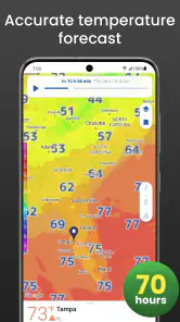 Clime: NOAA Weather Radar Live screenshot