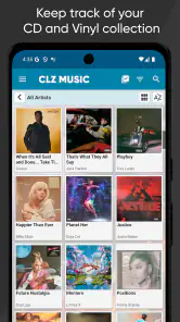 CLZ Music, CD/vinyl collection screenshot
