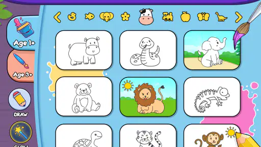 Coloring games for kids: 2-5 y Game - Reviewed