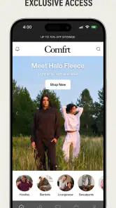 Comfrt screenshot