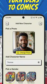 Comics AI: Comic & Manga Maker screenshot