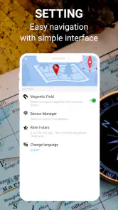 Compass360: Smart Compass tool screenshot