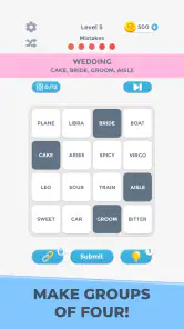 Connections Word Game screenshot