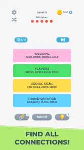 Connections Word Game screenshot